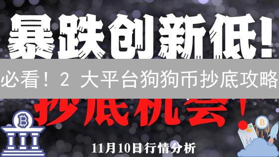 必看！2 大平台狗狗币抄底攻略：专家教你熊市掘金